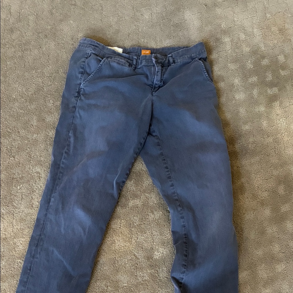 Pilcro and the Letterpress Dark Blue Straight Leg Jeans
